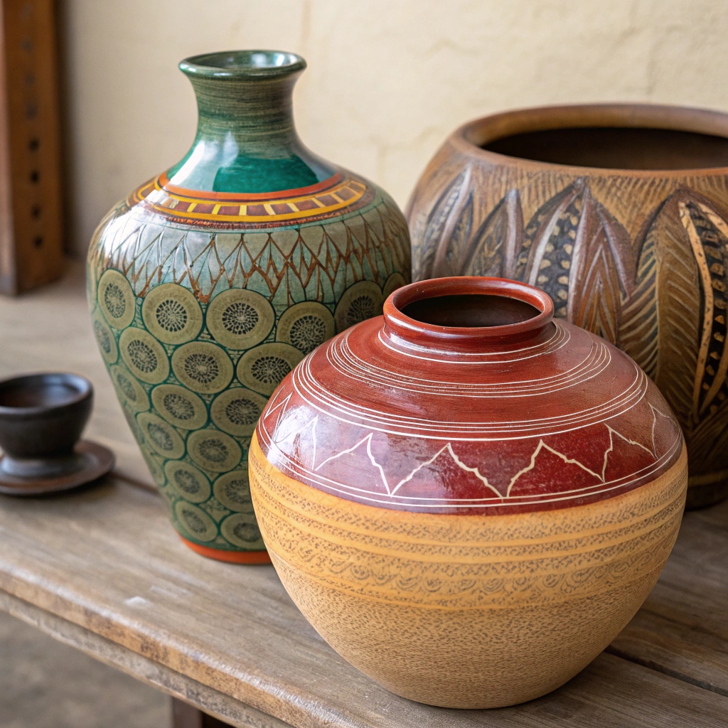 Oxidized copper piece